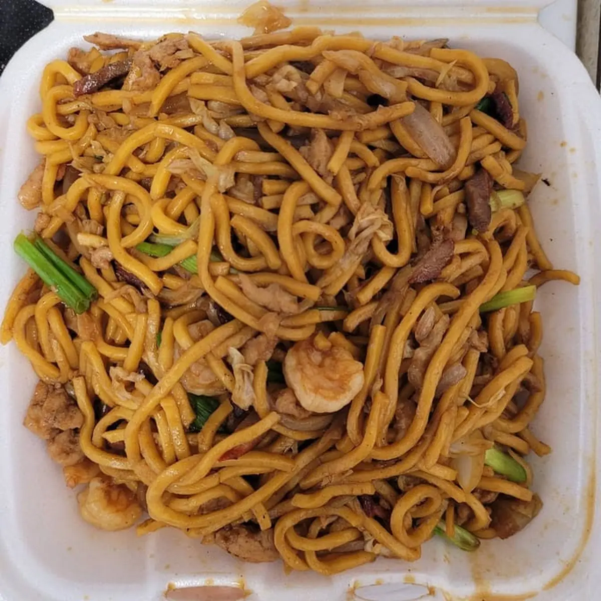 vegetable lo mein 蔬菜撈麵